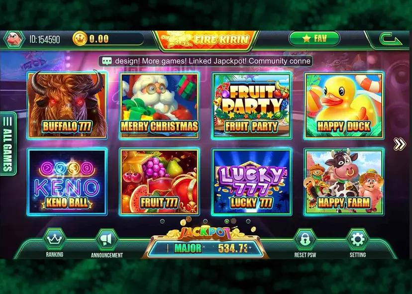 Fire Kirin slot game