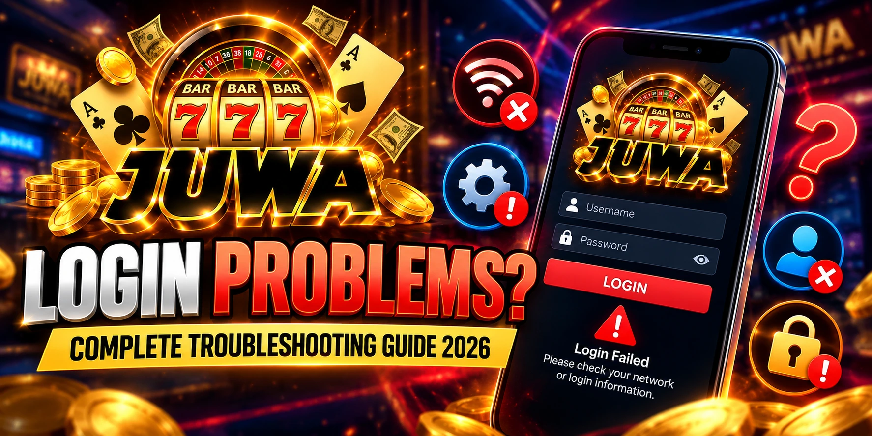 Juwa 777 Login Problems Complete Troubleshooting Guide 2026