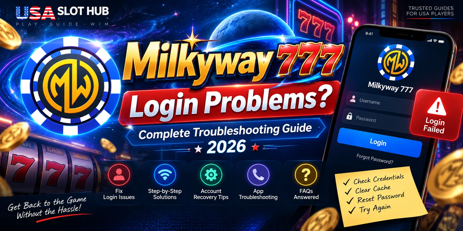 Milkyway 777 Login Problems Complete Troubleshooting Guide 2026